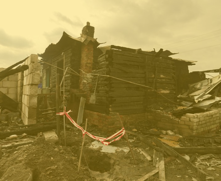 Окупація села Левковичі (4)