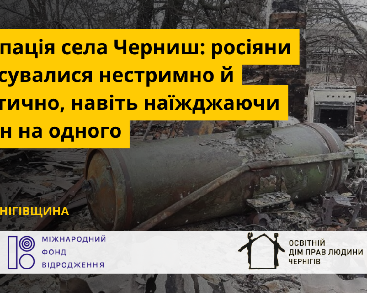 Окупація села Левковичі